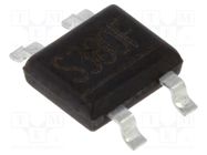 Bridge rectifier: single-phase; Urmax: 800V; If: 0.8A; Ifsm: 40A DIOTEC SEMICONDUCTOR