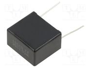 Capacitor: polypropylene; ECWFG; 2.2uF; 27x24x15.5mm; THT; ±10% PANASONIC