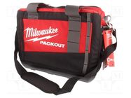 Bag; 380x340x250mm; PACKOUT™; Kind of container: tool case Milwaukee