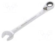 Wrench: combination spanner; rattle; 17mm; MicroSpeeder PROXXON