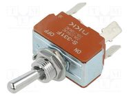 Switch: toggle; Pos: 2; DPST; ON-OFF; 15A/125VAC; S; -10÷70°C NKK SWITCHES