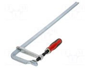 Universal clamp; Grip capac: max.600mm; D: 120mm; metalworks BESSEY