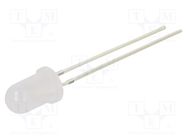 LED; 5mm; red/yellow; 1120÷1560mcd; 60°; Front: convex; 2.1÷2.6V OPTOSUPPLY