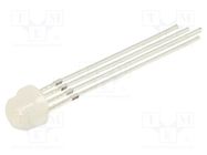 LED; 4.8mm; RGB; 500÷750mcd,1120÷1560mcd,1560÷2180mcd; 100° OPTOSUPPLY