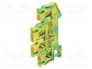 Splice terminal: rail; 0.14÷4mm2; ways: 2; terminals: 4; push-in PHOENIX CONTACT