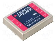Converter: DC/DC; 30W; Uin: 10÷40VDC; Uout: 12VDC; Uout2: -12VDC TRACO POWER
