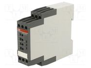 Voltage monitoring relay; for DIN rail mounting; CM-MPS; DPDT ABB