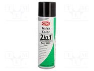 Paint; black; RAL: 9005; spray; GALVACOLOR; 500ml; 1.08g/cm3@20°C CRC