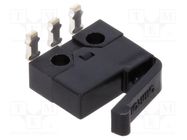 Microswitch SNAP ACTION; with lever; SPDT; ON-(ON); Pos: 2; D2MQ OMRON Electronic Components