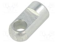 Mounting element for gas spring; Mat: zinc plated steel; 8.1mm PNEUMAT