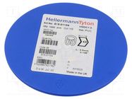 Markers; Marking: O; 1÷3mm; PVC; yellow; -65÷105°C; leaded; HGDC1-3 HELLERMANNTYTON