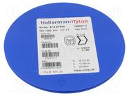 Markers; Marking: -; 1÷3mm; PVC; yellow; -65÷105°C; leaded; HGDC1-3 HELLERMANNTYTON