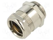 Cable gland; M25; 1.5; brass; SKINDICHT® SHVE LAPP