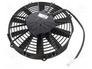 Fan: DC; axial; 12VDC; Ø284x52mm; 1270m3/h 