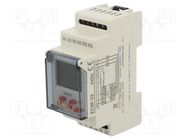 Programmable time switch; Range: 1 year; SPDT x2; 230VAC; IP20 ZAMEL