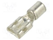 Terminal: flat; 6.3mm; 0.8mm; female; 4÷6mm2; crimped; for cable PANDUIT