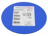 Markers; Marking: N; 1÷3mm; PVC; yellow; -65÷105°C; leaded; HGDC1-3 HELLERMANNTYTON