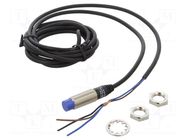 Sensor: inductive; OUT: PNP / NO; 0÷8mm; M12; Connection: lead AUTONICS