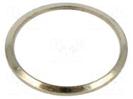 Accessories: washer; nickel; for banana sockets STÄUBLI