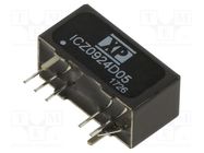 Converter: DC/DC; 9W; Uin: 18÷36V; Uout: 5VDC; Uout2: -5VDC; SIP8; THT XP POWER