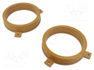 Spacer ring; MDF; 165m; Saab; impregnated,varnished; 2pcs. 4CARMEDIA