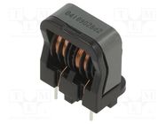 Inductor: wire; THT; 109mH; 400mA; 1.8Ω; -25÷120°C; 250VAC 