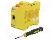 Modbus gateway; Number of ports: 1; 5÷30VDC; Ethernet; ED; IP20 