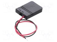 Holder; CR2032; Batt.no: 1; cables; with switch KEYSTONE