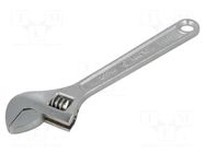Wrench; adjustable; Jaw capacity: 25mm; Overall len: 200mm KING TONY