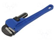 Wrench; adjustable; Jaw capacity: 30mm; Overall len: 245mm KING TONY