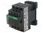 Contactor: 3-pole; NO x3; Auxiliary contacts: NO + NC; 24VAC; 12A SCHNEIDER ELECTRIC