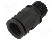 Straight terminal connector; Thread: metric,outside; -40÷115°C LAPP