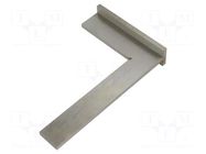 Try square; 150x100mm; with foot MEDID