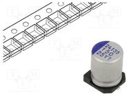 Capacitor: hybrid; SMD; -55÷150°C; Ø8x10mm; 150uF; 25VDC; ±20% SAMWHA