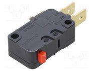 Microswitch SNAP ACTION; 16A/250VAC; without lever; SPDT; Pos: 2 OMRON Electronic Components