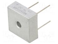 Bridge rectifier: single-phase; Urmax: 800V; If: 25A; Ifsm: 400A DC COMPONENTS