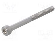 Screw; M3x35; 0.5; Head: cheese head; hex key; HEX 2,5mm; DIN 912 KRAFTBERG