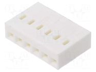 Connector: wire-board; KK 396; PIN: 6; Type: w/o contacts; plug MOLEX