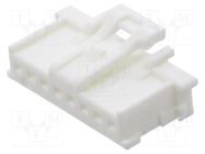 Connector: wire-board; MicroClasp; PIN: 8; Type: w/o contacts; plug MOLEX