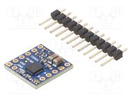 DC-motor driver; Motoron; I2C; Icont out per chan: 2.2A; Ch: 1 POLOLU