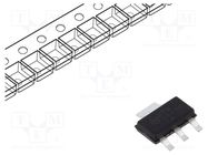 IC: voltage regulator; LDO,linear,fixed; 1.8V; 1A; SOT223; SMD ONSEMI