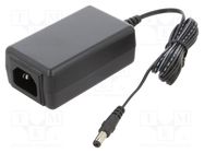 Power supply: switching; 15VDC; 1A; Out: 5,5/2,1; 15W; 90÷264VAC MEAN WELL