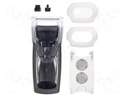Etui; black,transparent TESTO