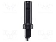 Handle adapter; 110x30x30mm; black; flow probe TESTO