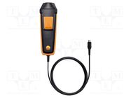 Probe positioner; Dim: 165x50x40mm; black,orange; Len: 1.4m TESTO