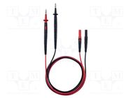 Test leads; probe tip,banana plug 4mm TESTO