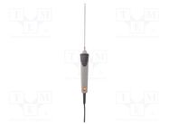 Probe: K-type temperature; -60÷1000°C; Probe dia: 2.5mm; Len: 1.3m TESTO