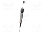 Probe: K-type temperature; -60÷300°C; Probe dia: 5mm; Len: 1.18m TESTO