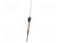 Probe: K-type temperature; -60÷400°C; Probe dia: 5mm; Len: 1.16m TESTO