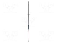 Probe: T-type temperature; -50÷350°C; Probe dia: 4mm; Len: 1.3m TESTO